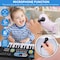 Pyle PyleElectric Keyboard 61 Keys - Portable Digital Musical, 10 Rhythms, 16 Tones, Wired Microphone PKBRD6112 - alternate 10